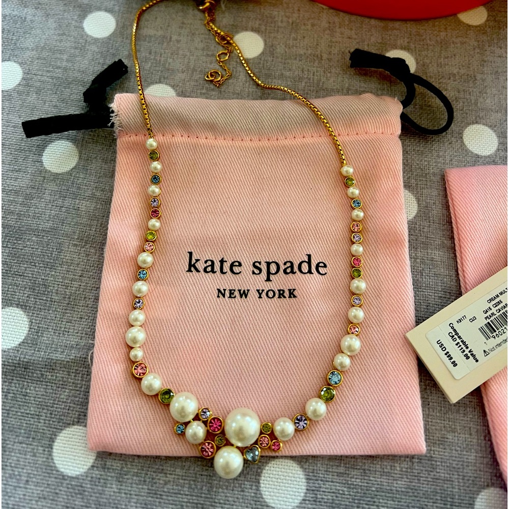 NWT Kate spade necklace and bracelet